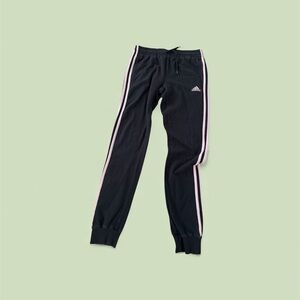 Adidas Black Joggers with Logo